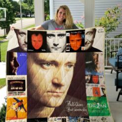 Phil Collins 1 Blanket Quilt B23