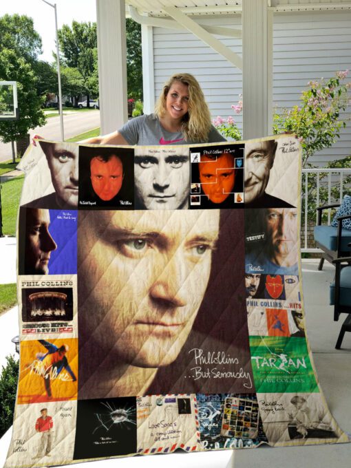 Phil Collins 1 Blanket Quilt B23
