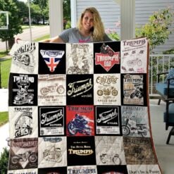 Triumph 1 Quilt Blanket Quilt B23