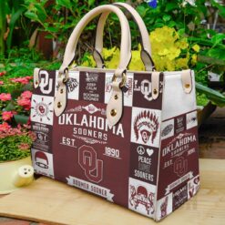 Oklahoma Sooners a1 Leather Bag B21