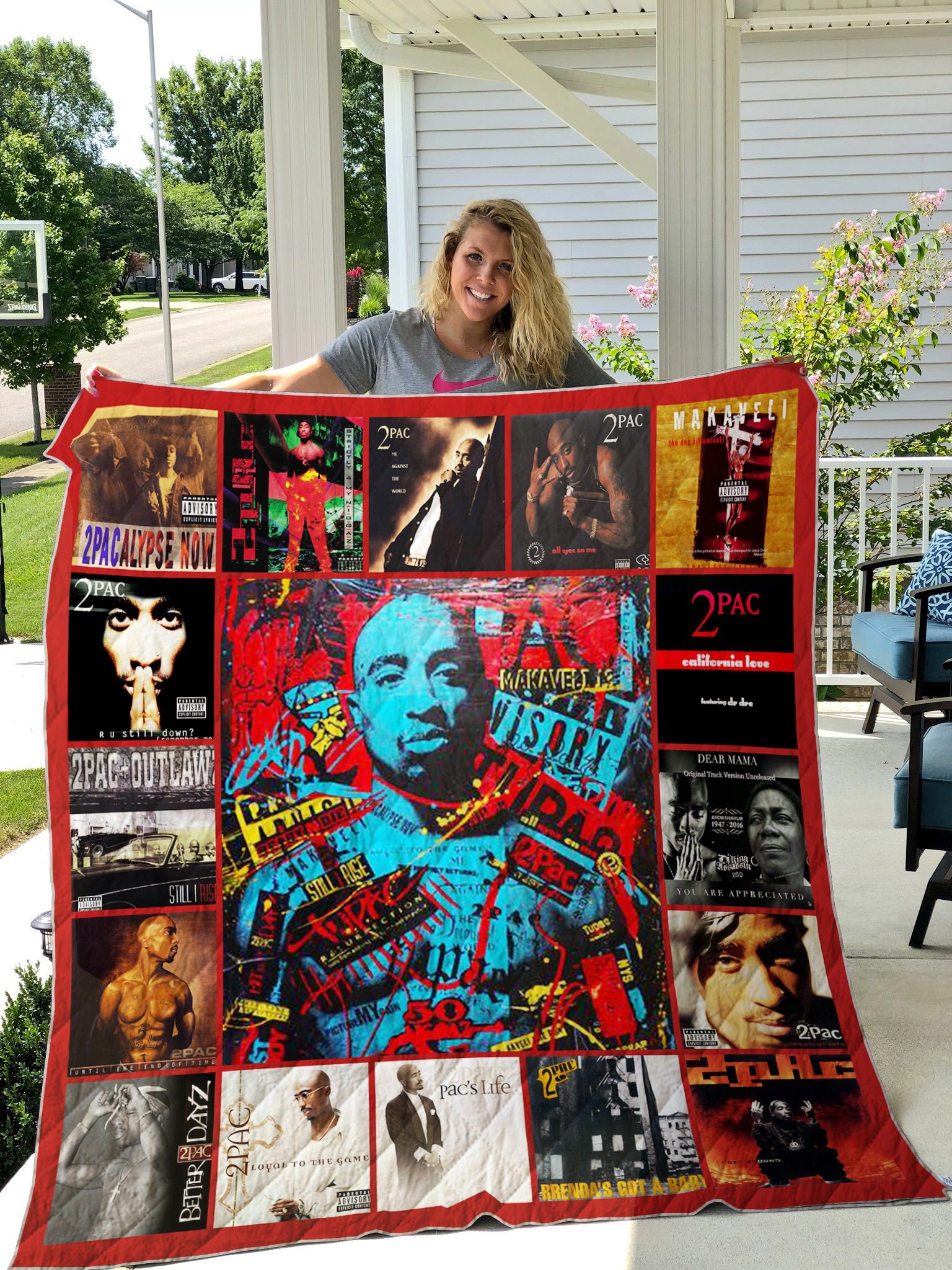 2Pac Blanket Quilt B21