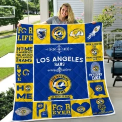 Los Angeles Rams Blanket Quilt B21