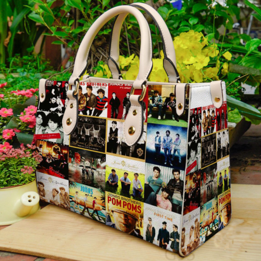 Jonas Brothers Leather Hand Bag B21