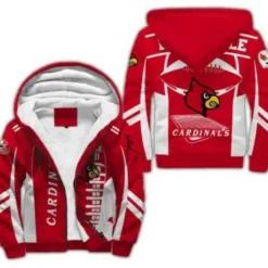 Louisville Cardinals Fleece Jacket B21