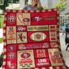 San Francisco 49ers 1 Blanket Quilt B23