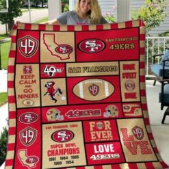 San Francisco 49ers 1 Blanket Quilt B23