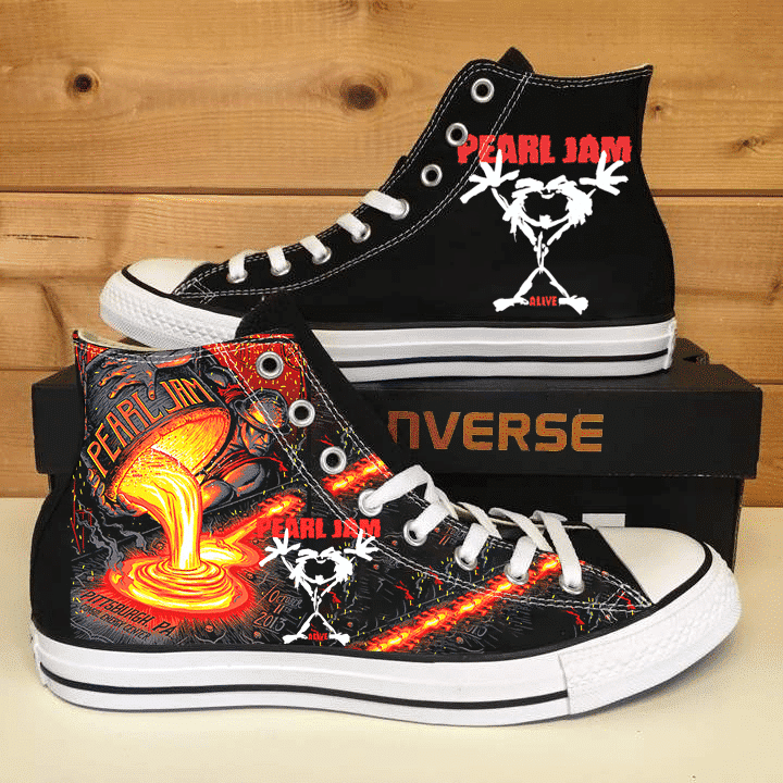 Pearl Jam band High Top B23