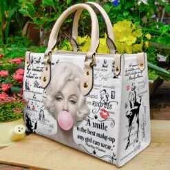 Marilyn Monroe 1 Leather Bag B23