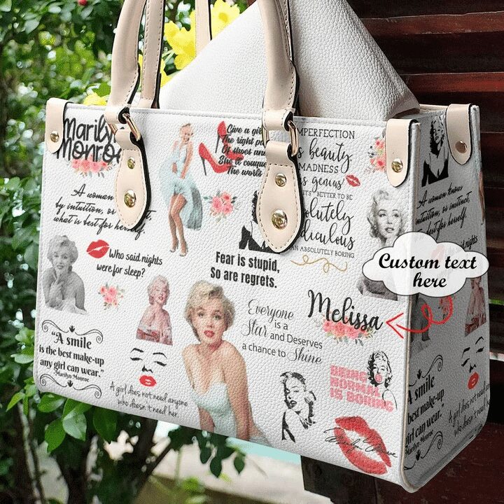 Marilyn Monroe Leather Bag B23