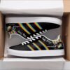 Pink Floyd Black Lover Skate Stan Smith New Shoes B23