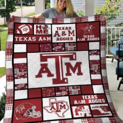 Texas A&M Aggies Blanket Quilt B23