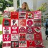 Ohio State Buckeyes Quilt Blanket B23