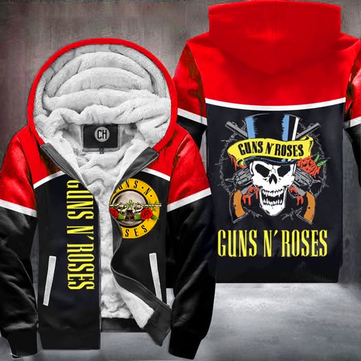 Guns N’ Roses Fleece Jacket B21