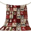 Merry Christmas Quilt Blanket Quilt B23