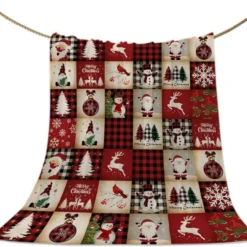Merry Christmas Quilt Blanket Quilt B21