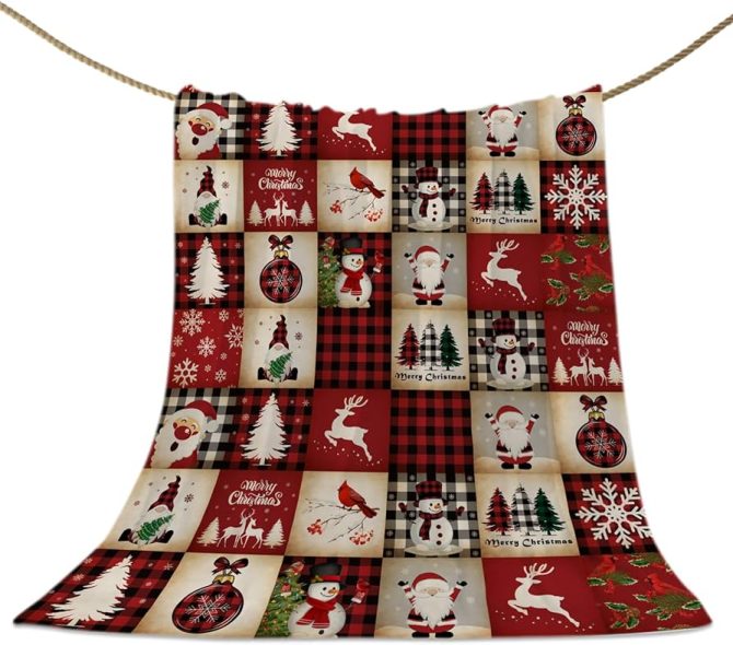 Merry Christmas Quilt Blanket Quilt B23