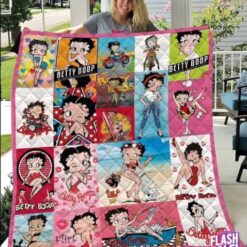 Betty Boop Blanket Quilt B23