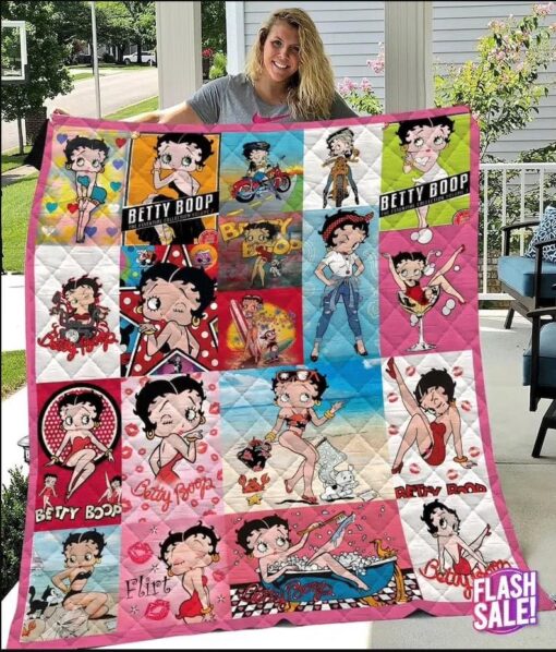 Betty Boop Blanket Quilt B23