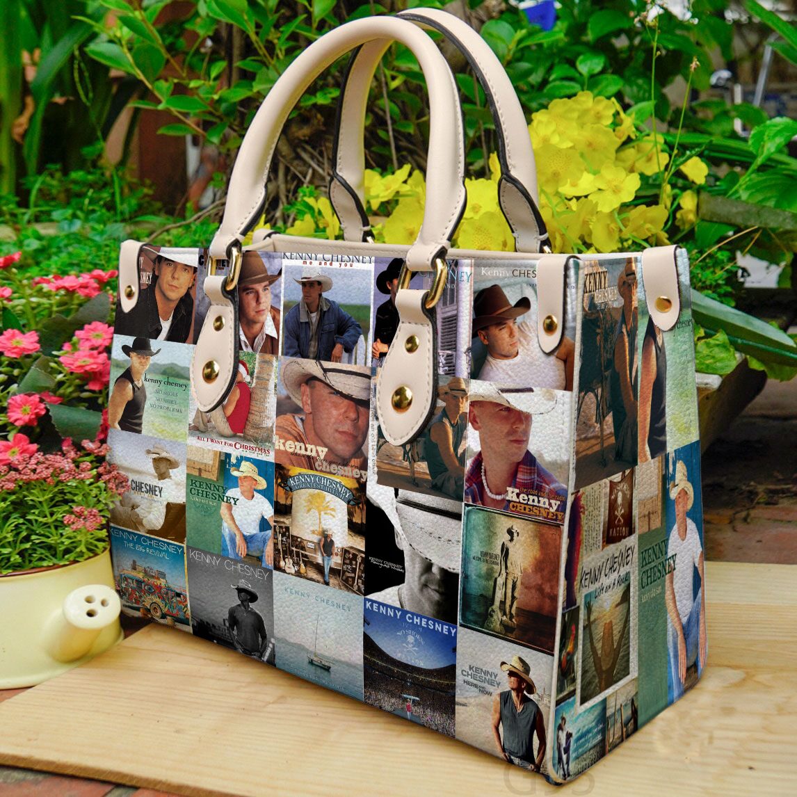 Kenny ChesneyLeather Bag B23