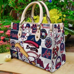 Atlanta Braves Leather Bag B21