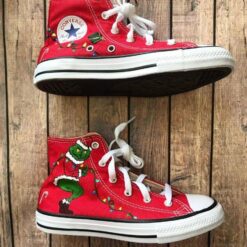 Grinch Merry Christmas High Top B23