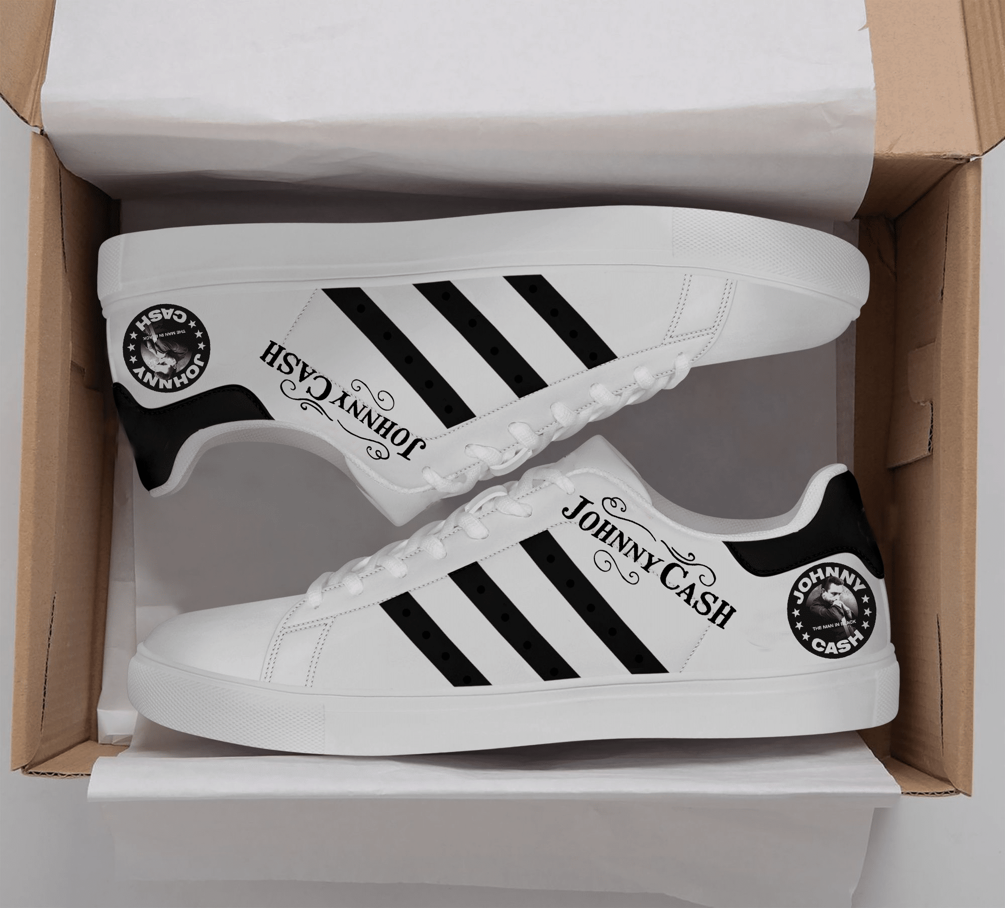 Johnny Cash Stan Smith Shoes B22