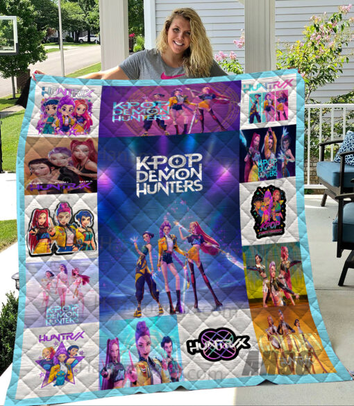 K-pop Demon Hunter Blanket Quilt B23