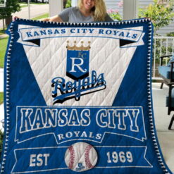Kansas City Royals  Blanket Quilt B23