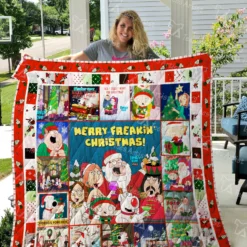 Merry Christmas Quilt Blanket Quilt B21