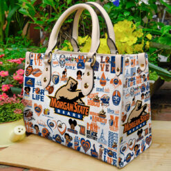 Morgan State University Bears Leather HandBag B21