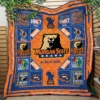 Morgan State University Bears Blanket Quilt B21