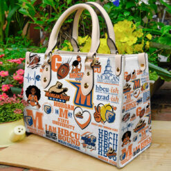 Morgan State University Bears Leather HandBag B21