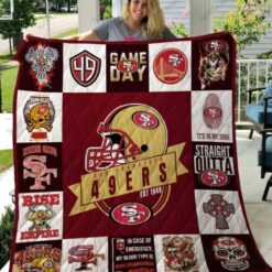 San Francisco 49ers 1 Blanket Quilt B23