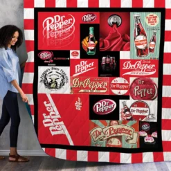 Dr Pepper  Blanket Quilt B23