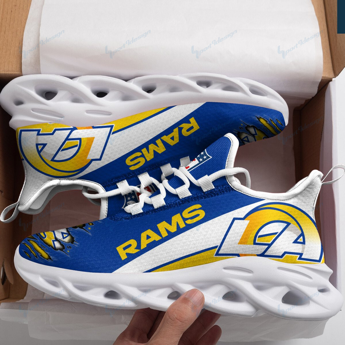 Los Angeles Rams Max Soul Shoes B23