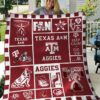 Texas A&M Aggies Blanket Quilt B23