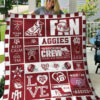 Texas A&M Aggies Blanket Quilt B23