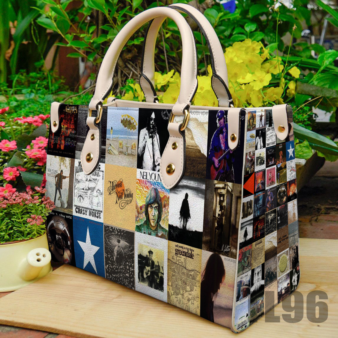 Neil Young Leather Bag B23