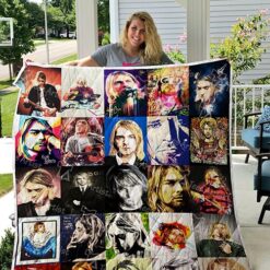 Kurt Cobain Blanket Quilt B23