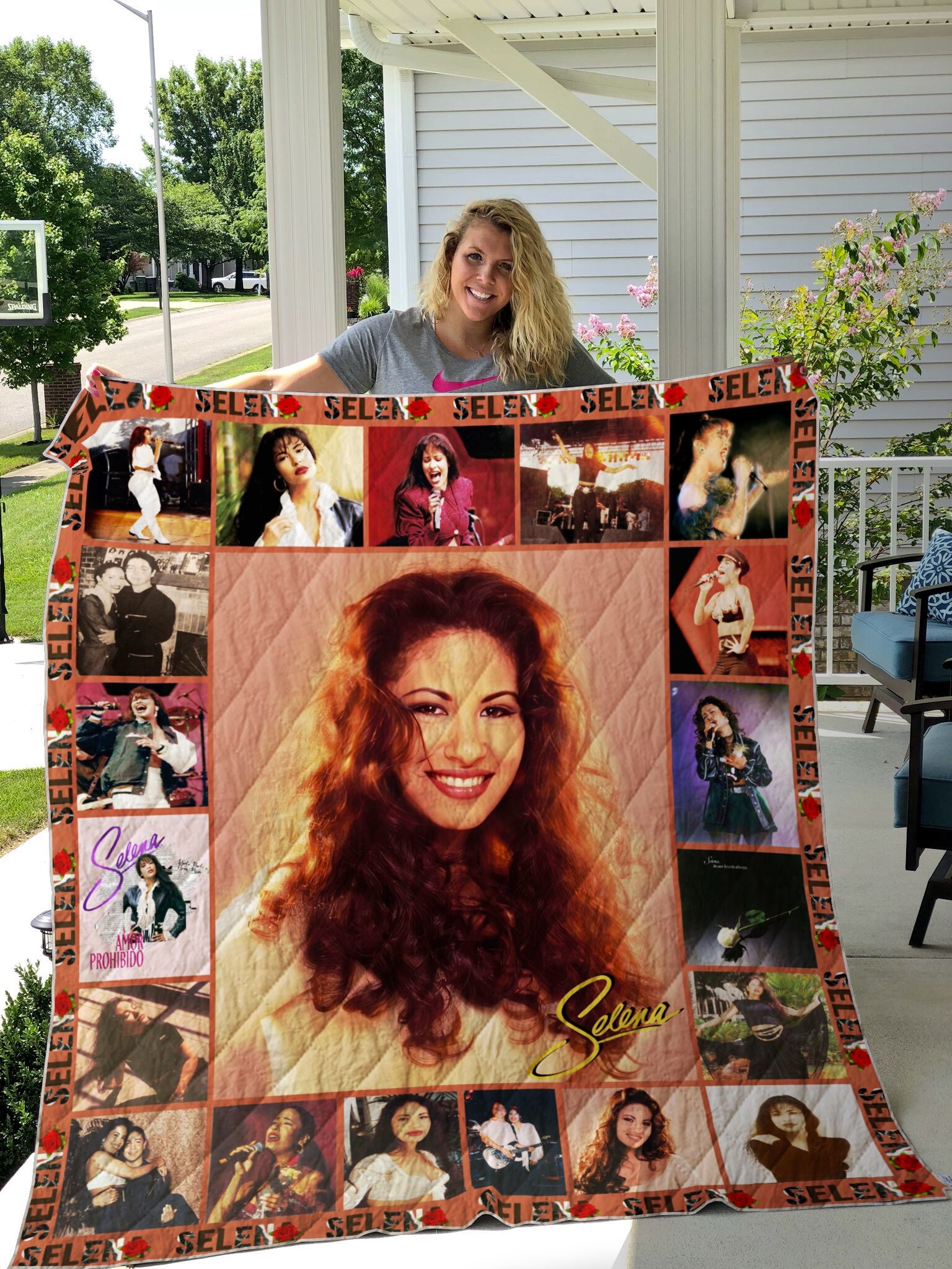 Selena Quintanilla Blanket Quilt B23