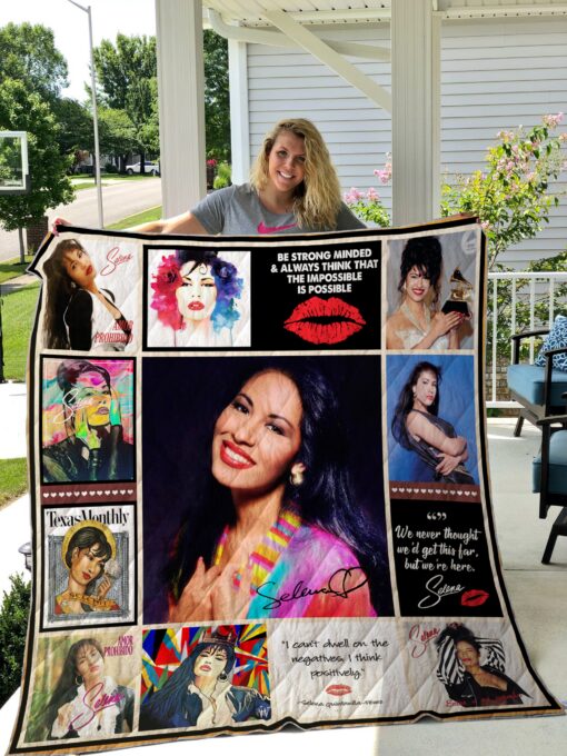 Selena Quintanilla Blanket Quilt B23
