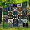 Notre Dame Fighting Irish Blanket Quilt B23
