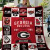 Georgia Bulldogs 1 Quilt Blanket Quilt B23