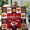 Kansas City Chiefs Blanket Quilt B23