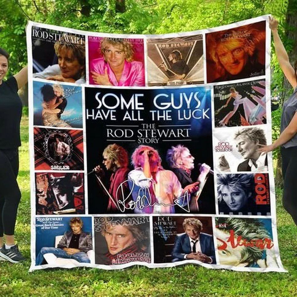 Rod Stewart Blanket Quilt B23