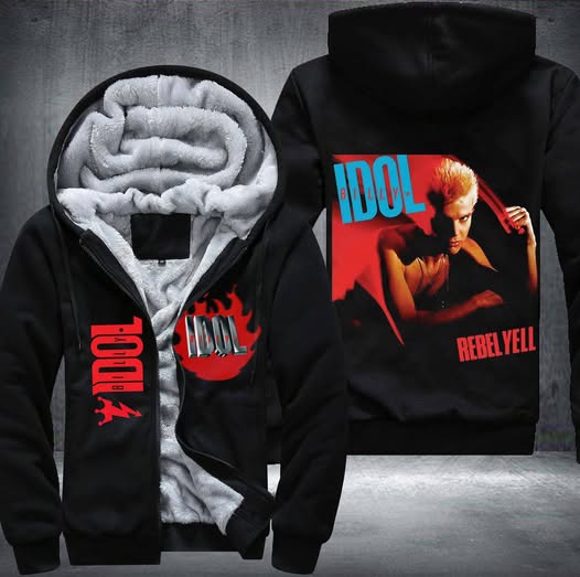 Billy idol Fleece Jacket B23