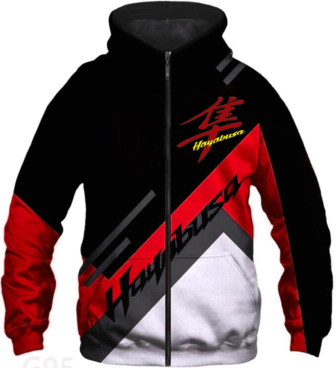 Suzuki Hayabusa Hoodie Zip hoodie B21