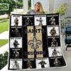 New Orleans Saints 1i Blanket Quilt B21