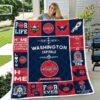 Washington Capitals Blanket Quilt B21