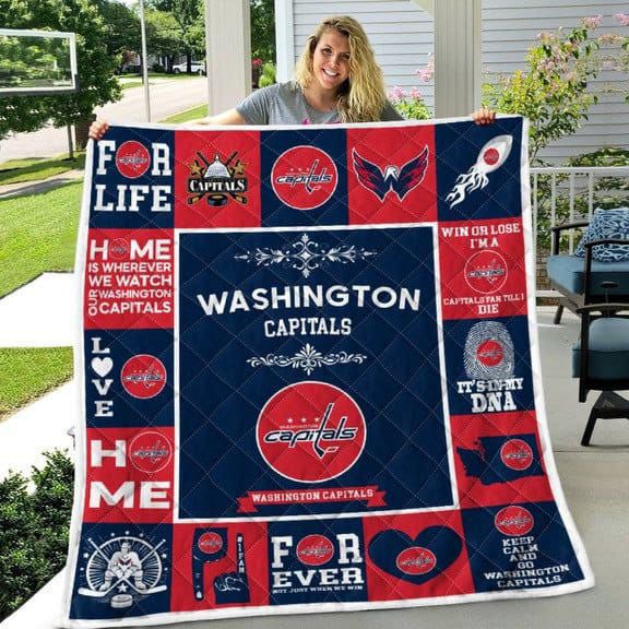 Washington Capitals Blanket Quilt B21